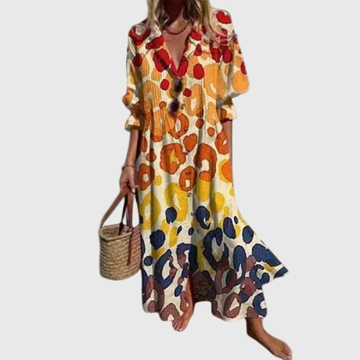Zariah | Elegantti bohemialainen maksimekko