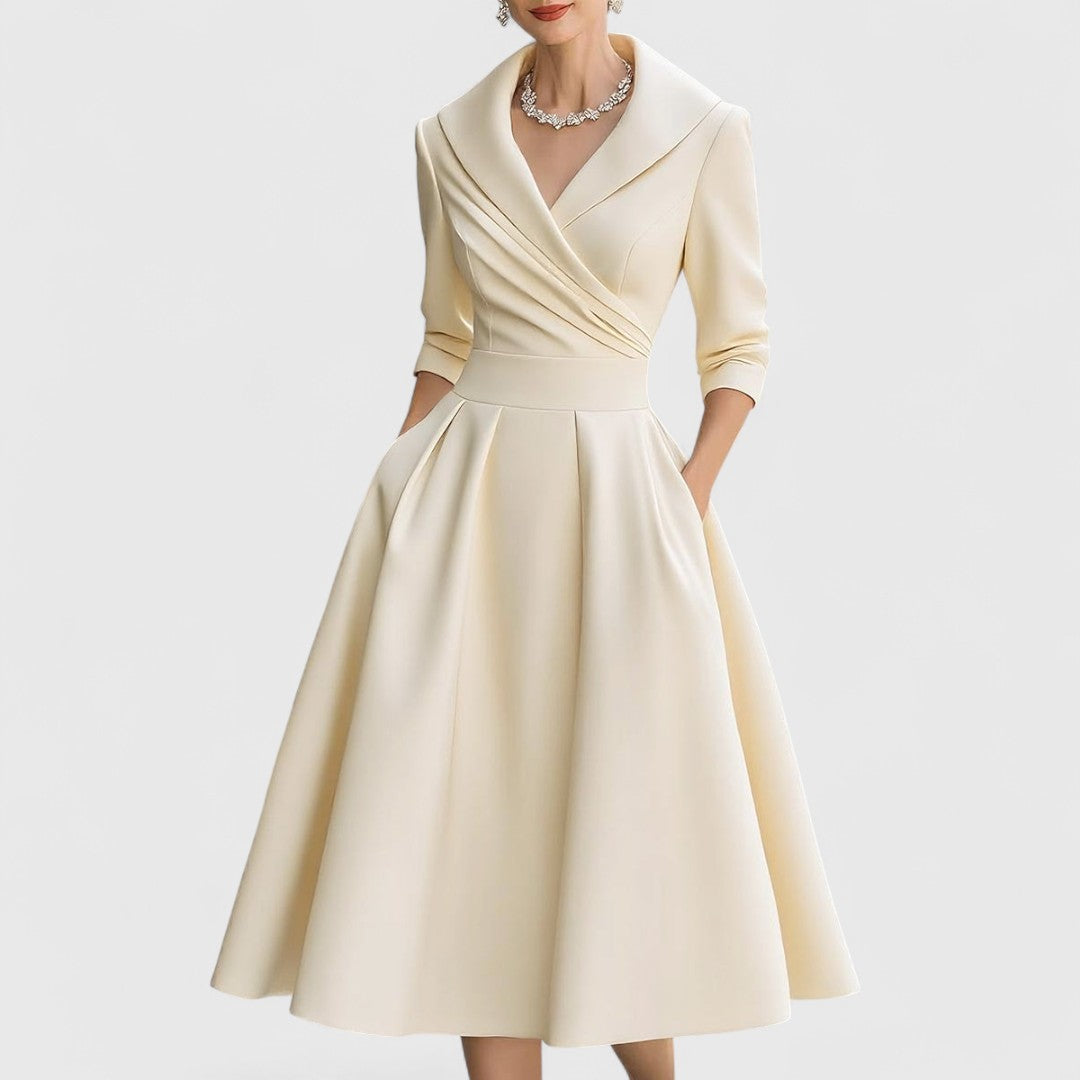 Valerie - Elegantti Midi Mekko