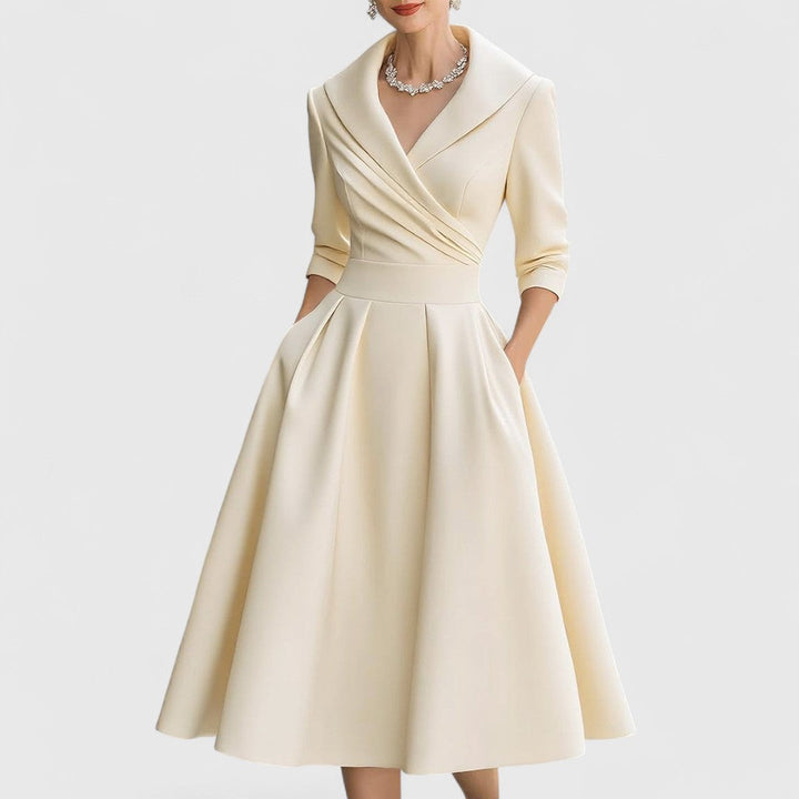 Valerie - Elegantti Midi Mekko