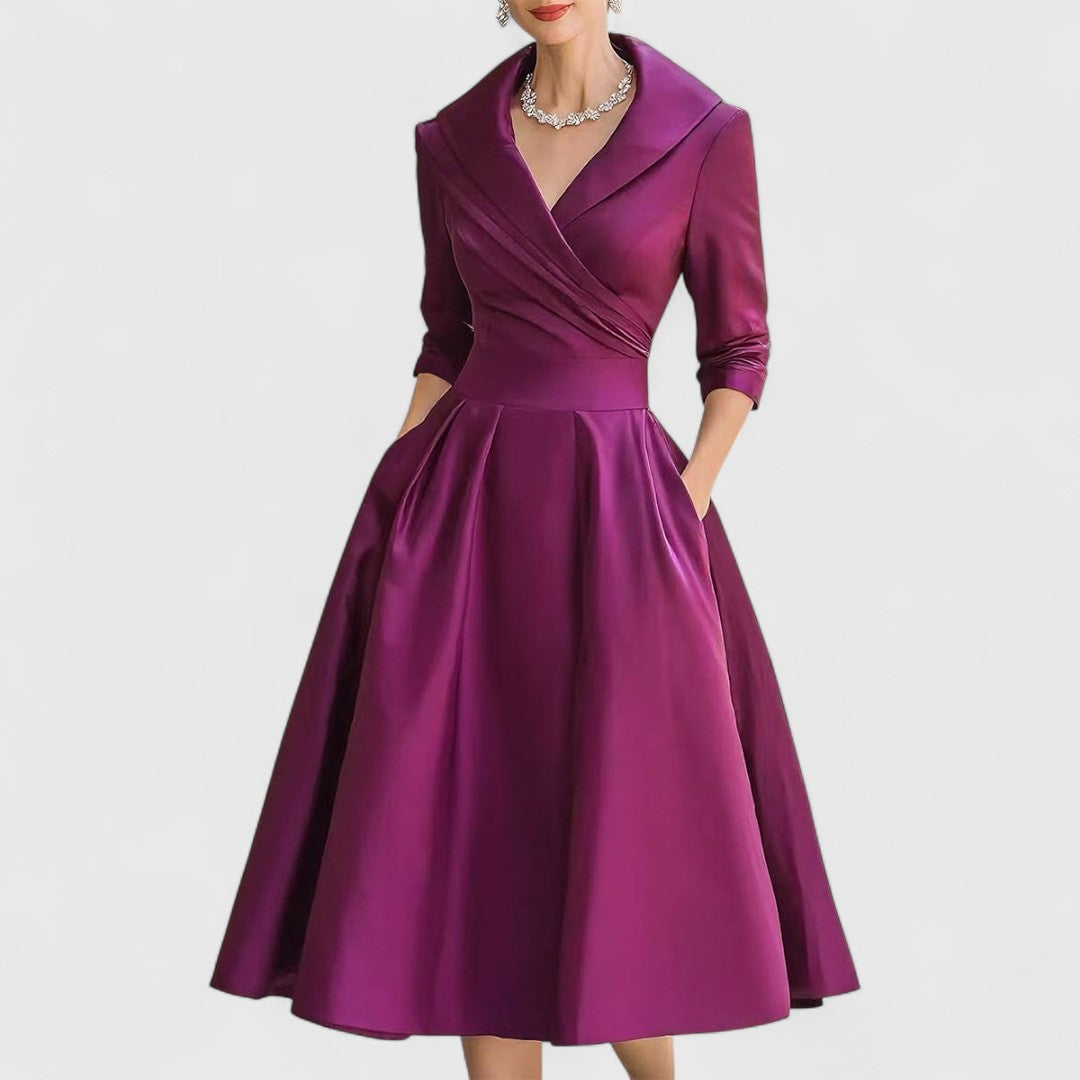 Valerie - Elegantti Midi Mekko