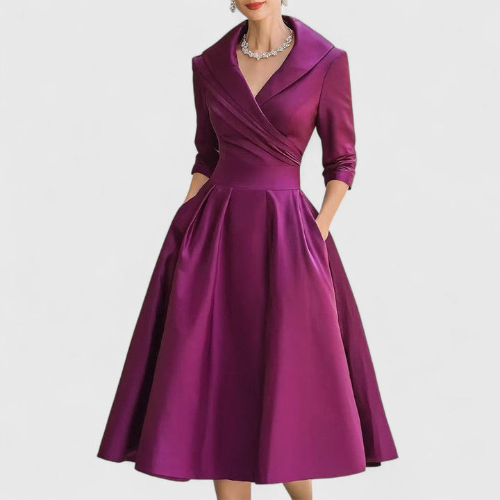 Valerie - Elegantti Midi Mekko
