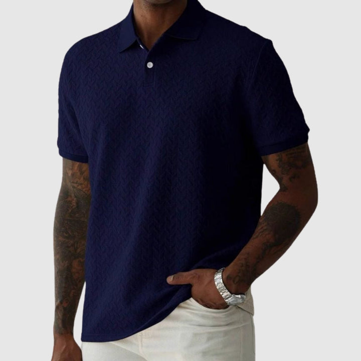 Vince – Strukturoitu Polo-paita