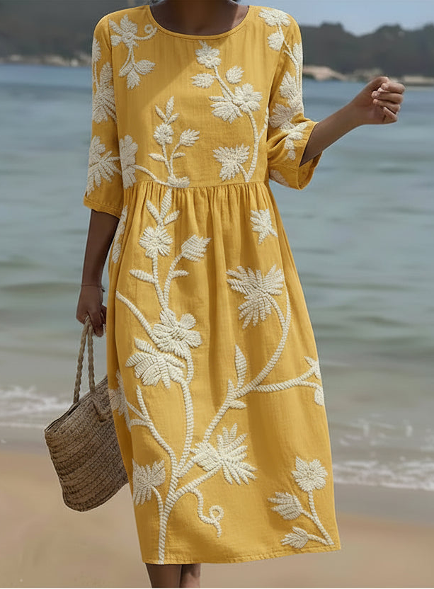 Lauren | Elegantti kukkamekko