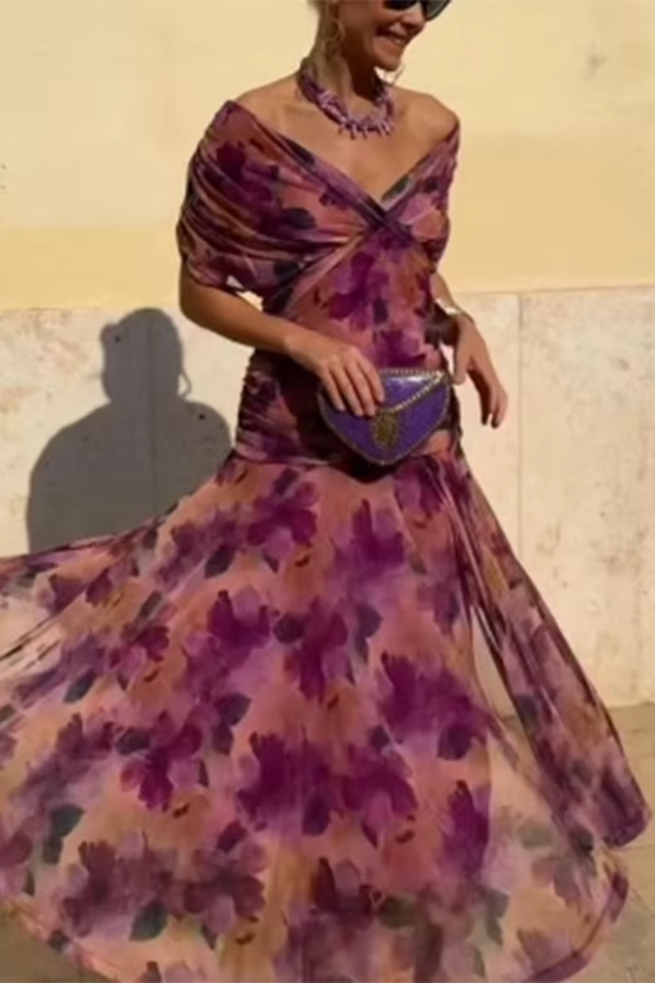 Luisa - V-aukkoinen mekko