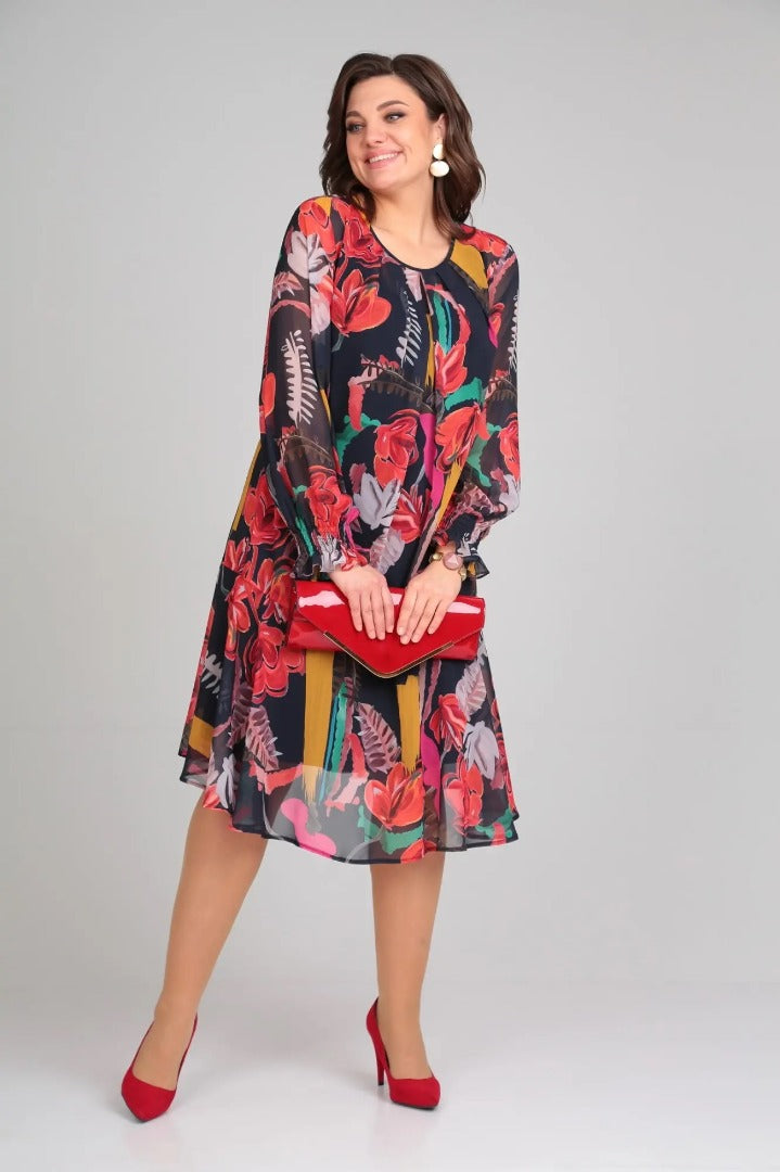 Florine – Elegantti Kukallinen Mekko
