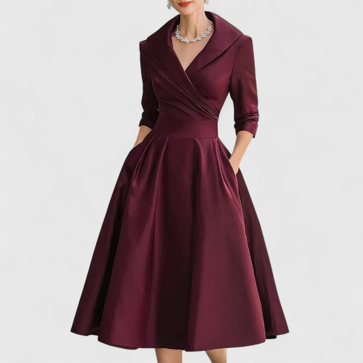 Valerie - Elegantti Midi Mekko