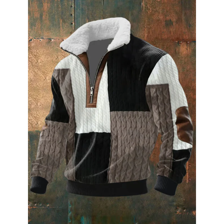 János - Korkeakauluksinen Fleece-T-paita