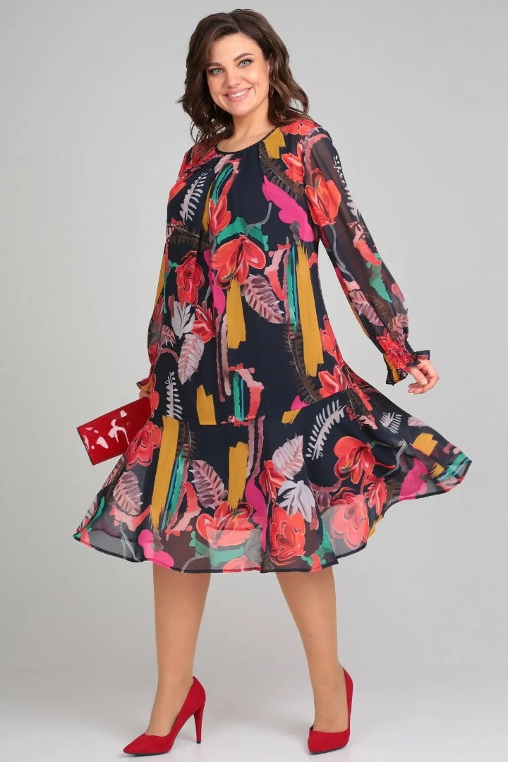 Florine – Elegantti Kukallinen Mekko