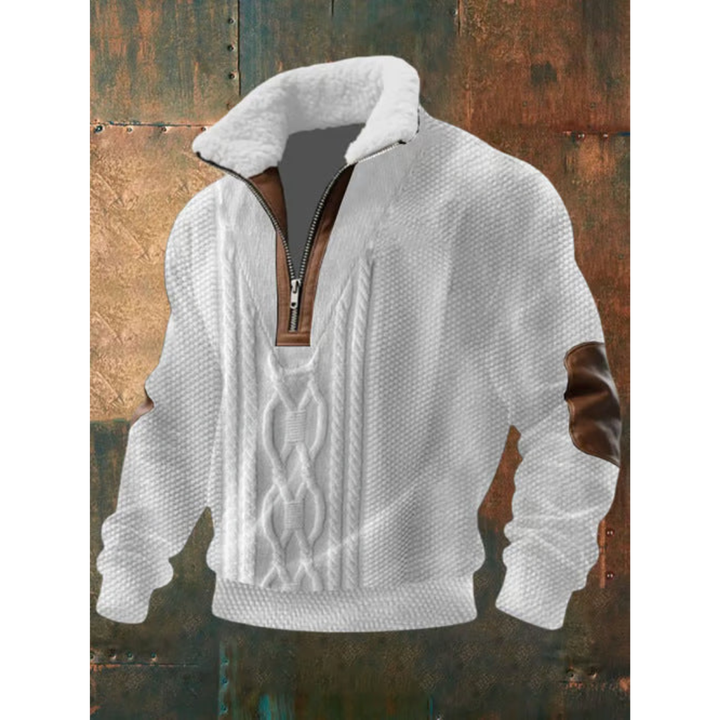 János - Korkeakauluksinen Fleece-T-paita