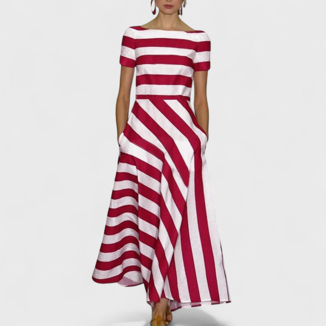 Terézia - Raidallinen mekko
