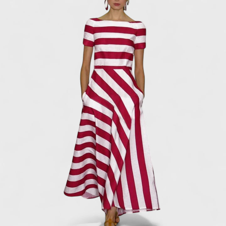 Terézia - Raidallinen mekko