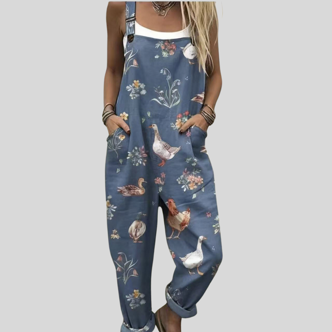 Iloinen ja mukava jumpsuit