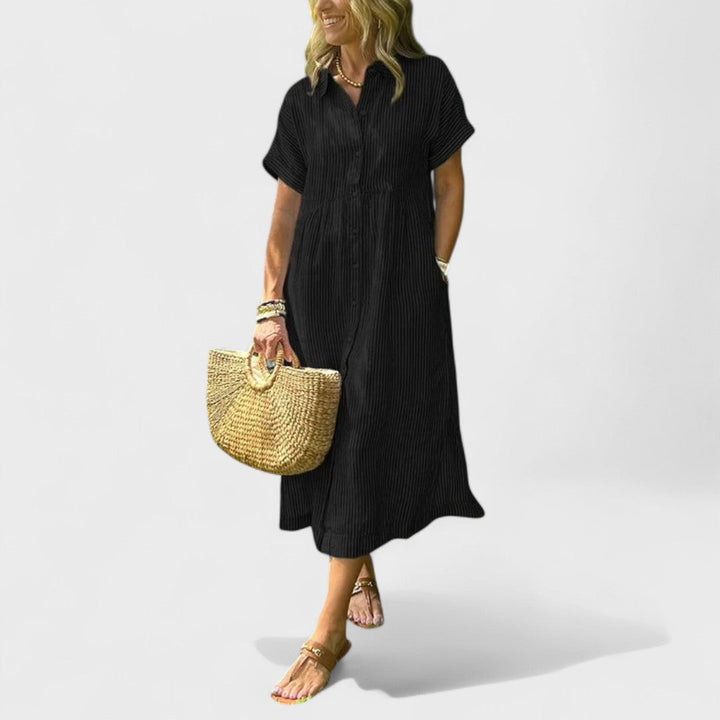 Angela - Raidallinen mekko