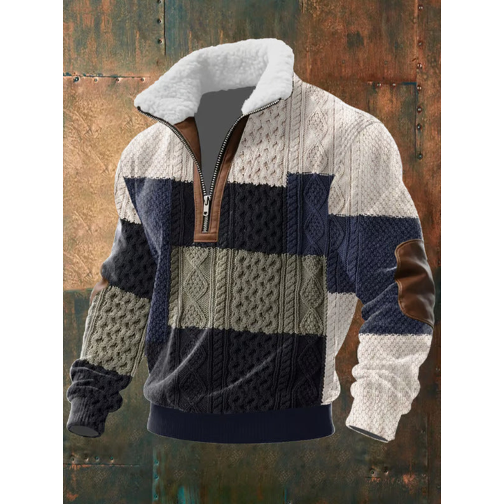 János - Korkeakauluksinen Fleece-T-paita