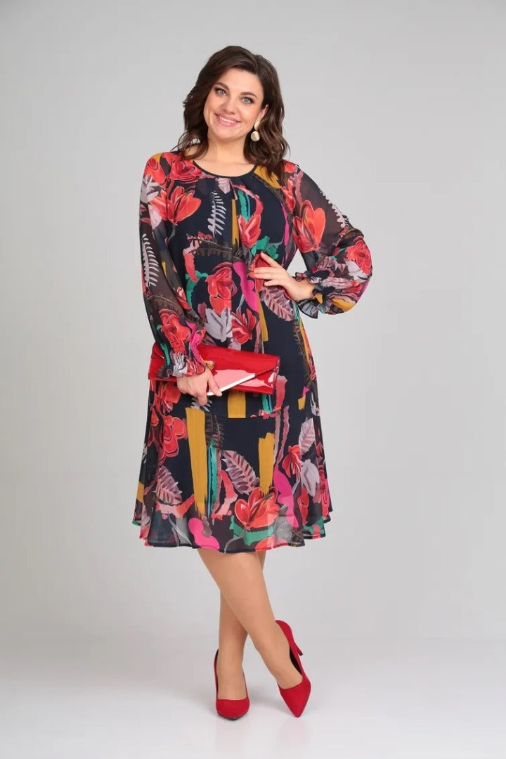 Florine – Elegantti Kukallinen Mekko