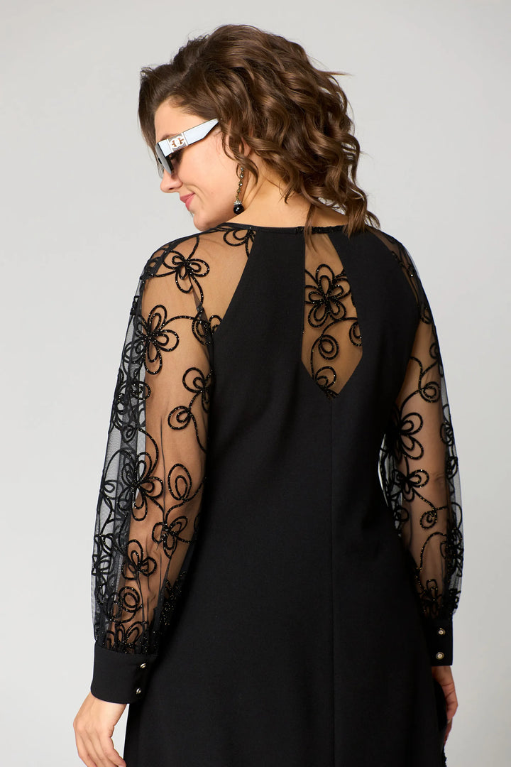 Bella™ - Elegantti Pitkähiha Mekko