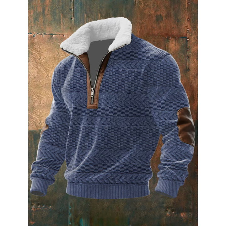 János - Korkeakauluksinen Fleece-T-paita