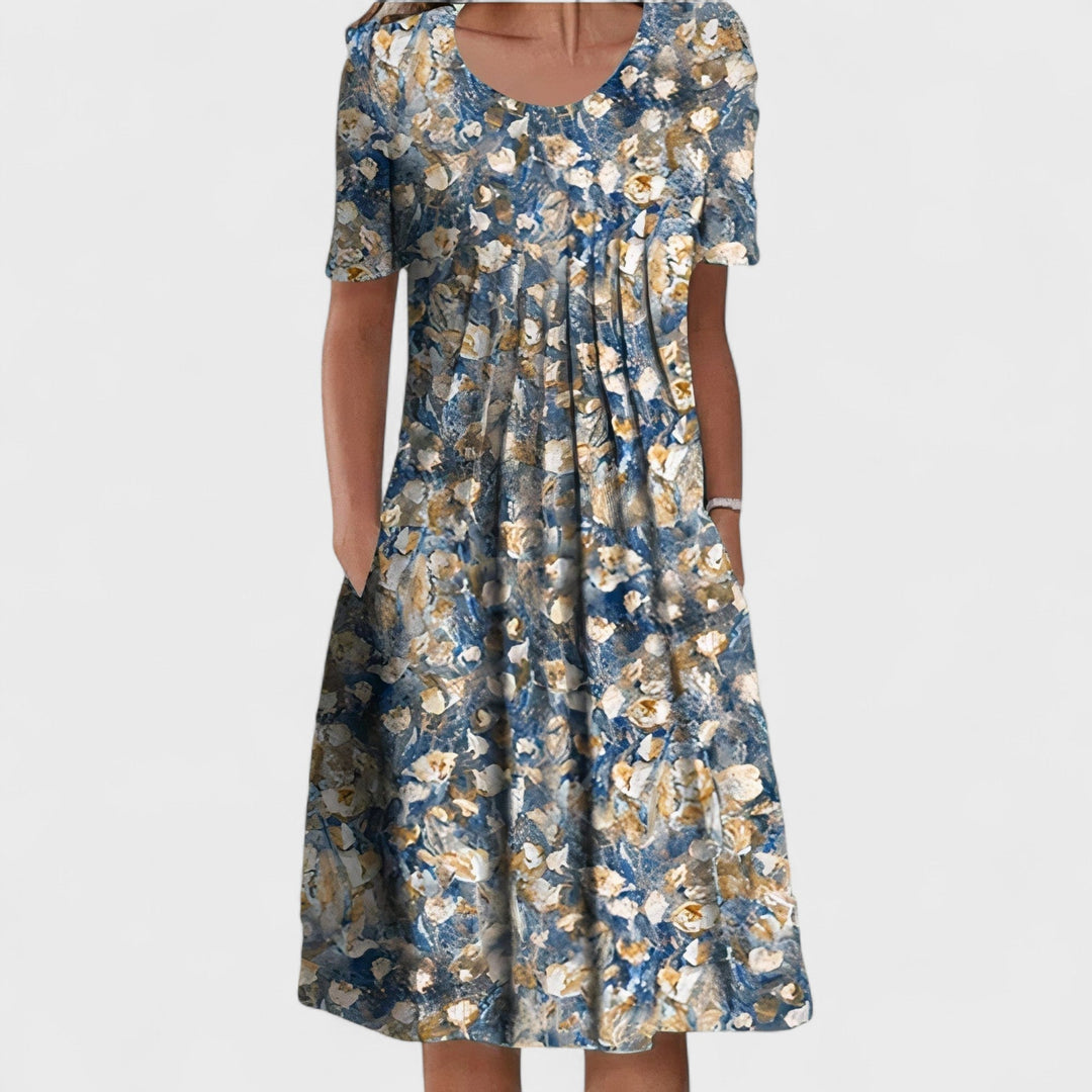 Kvetta - Elegantti Midi Mekko