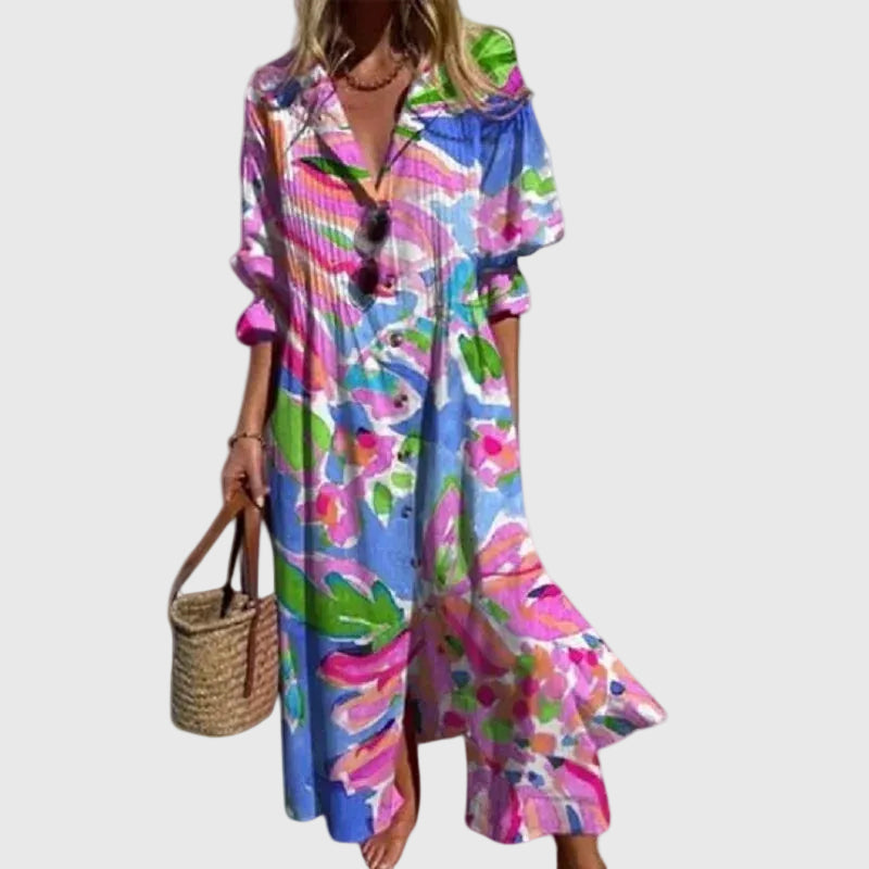 Zariah | Elegantti bohemialainen maksimekko