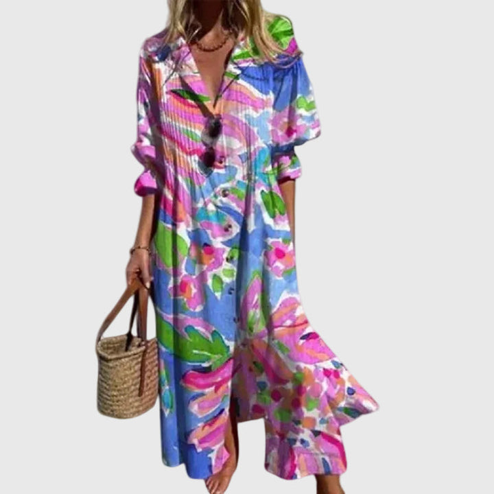 Zariah | Elegantti bohemialainen maksimekko