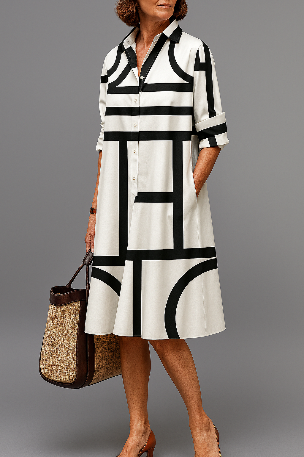 Ellie™ | Elegantti midimekko