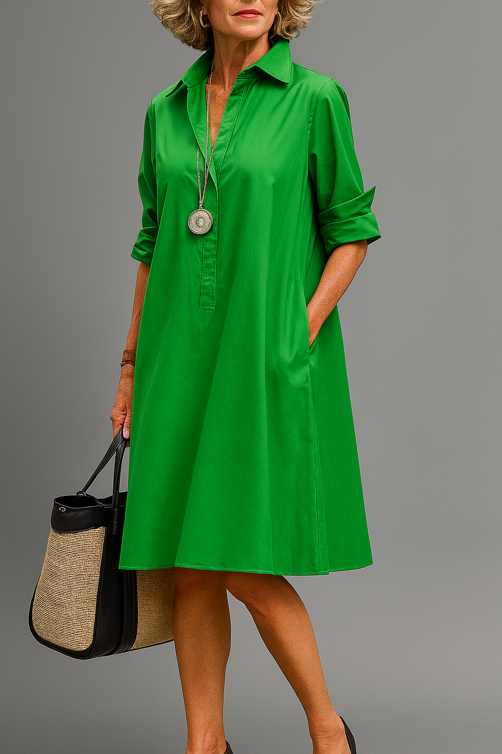 Riley™ | Elegantti Midi Mekko