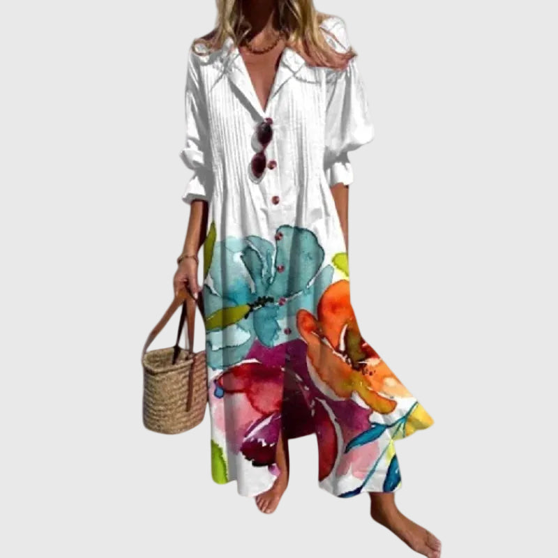 Zariah | Elegantti bohemialainen maksimekko