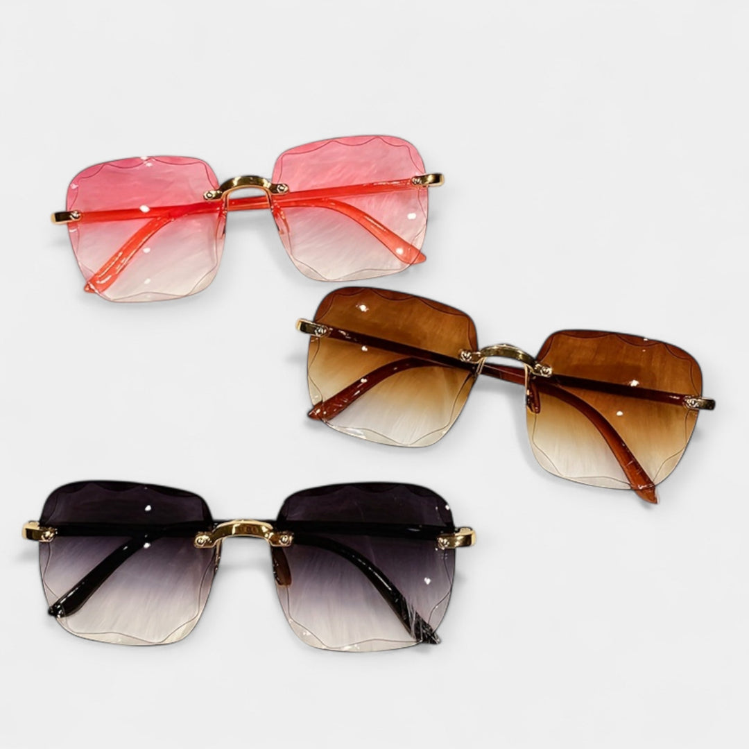 Classic Retro Frameless Sunglasses