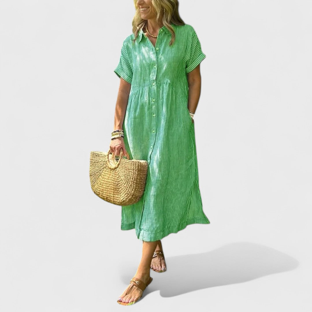Angela - Raidallinen mekko