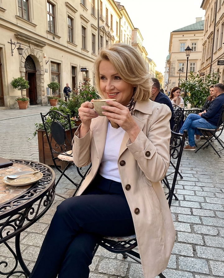 Fanni – Elegantti Vintage Kesätakki