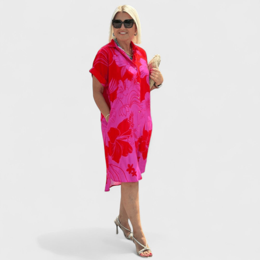 Dagmar - Kukkakuvioinen mekko