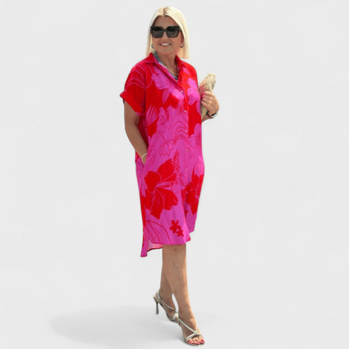 Dagmar - Kukkakuvioinen mekko