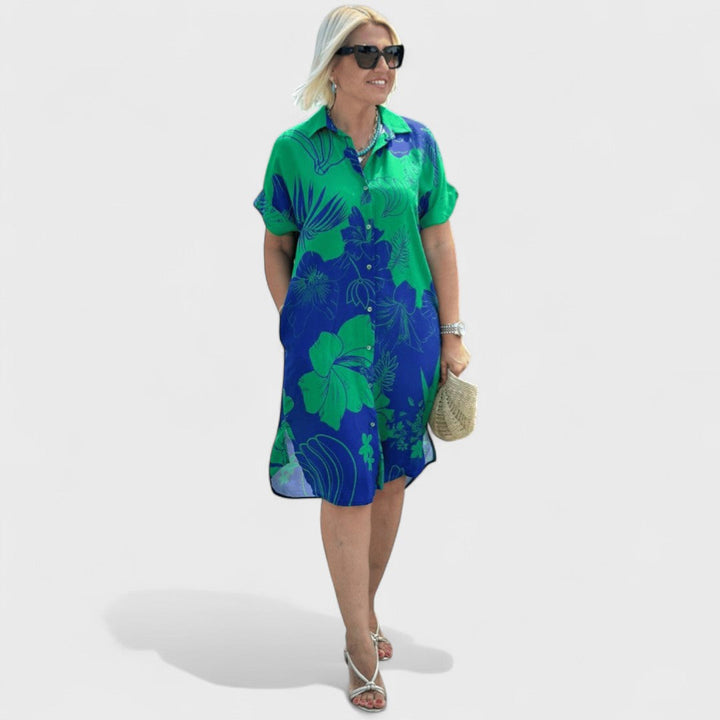 Dagmar - Kukkakuvioinen mekko